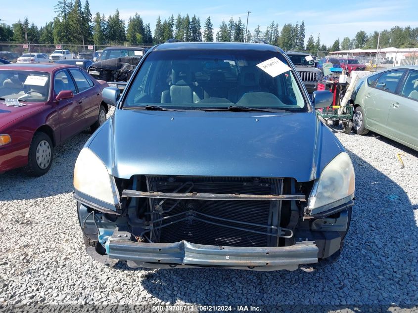 2005 Honda Pilot Ex-L VIN: 2HKYF18595H519579 Lot: 39700713