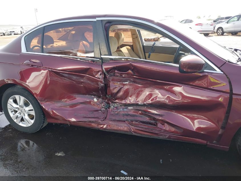 2010 Honda Accord 2.4 Lx-P VIN: 1HGCP2F41AA072059 Lot: 39700714