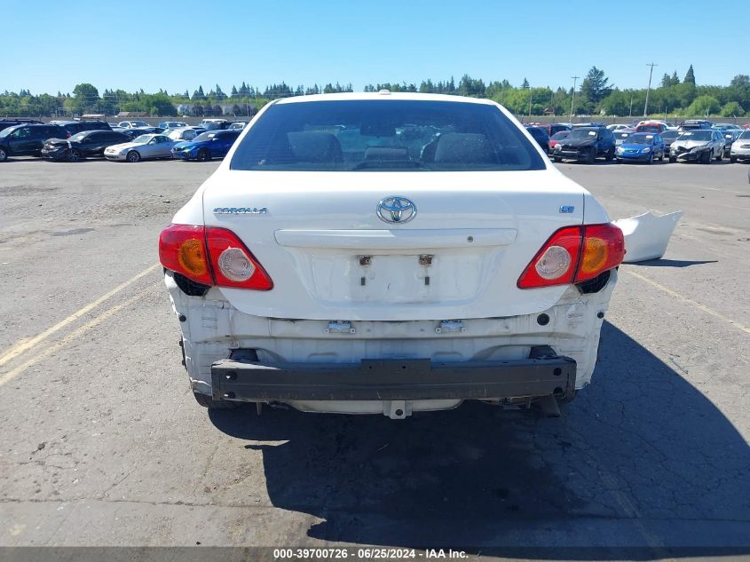 2010 Toyota Corolla VIN: JTDBU4EE5A9107339 Lot: 39700726