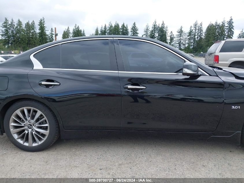 2020 Infiniti Q50 Luxe Awd VIN: JN1EV7AR2LM251857 Lot: 39700727