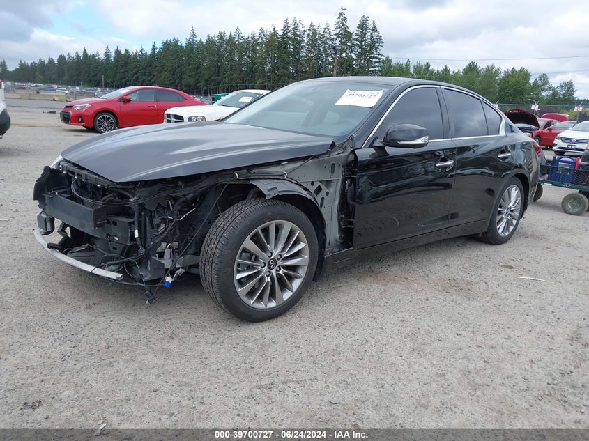 2020 Infiniti Q50 Luxe Awd VIN: JN1EV7AR2LM251857 Lot: 39700727