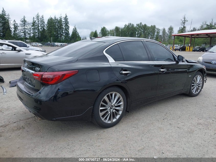 2020 Infiniti Q50 Luxe Awd VIN: JN1EV7AR2LM251857 Lot: 39700727