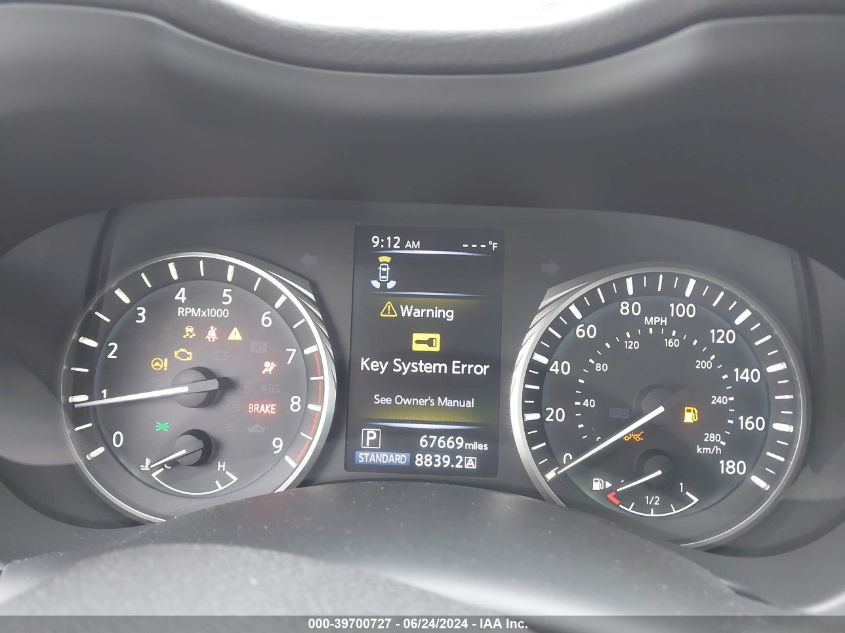 2020 Infiniti Q50 Luxe Awd VIN: JN1EV7AR2LM251857 Lot: 39700727