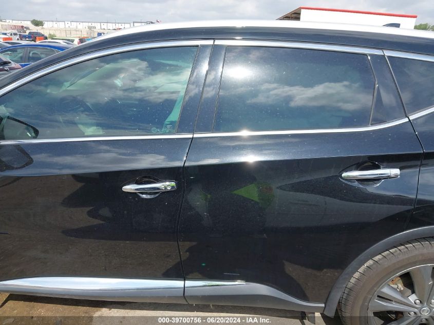 2019 Nissan Murano S/Sl/Sv/Platinum VIN: 5N1AZ2MJ5KN141169 Lot: 39700756