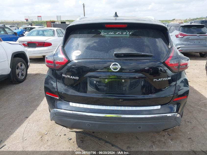 2019 Nissan Murano S/Sl/Sv/Platinum VIN: 5N1AZ2MJ5KN141169 Lot: 39700756