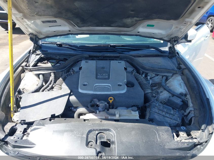 2012 Infiniti G37 VIN: JN1CV6FE9CM201397 Lot: 39700758