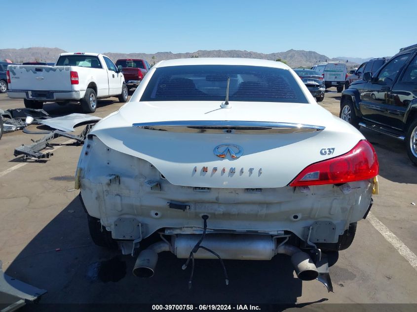 2012 Infiniti G37 VIN: JN1CV6FE9CM201397 Lot: 39700758