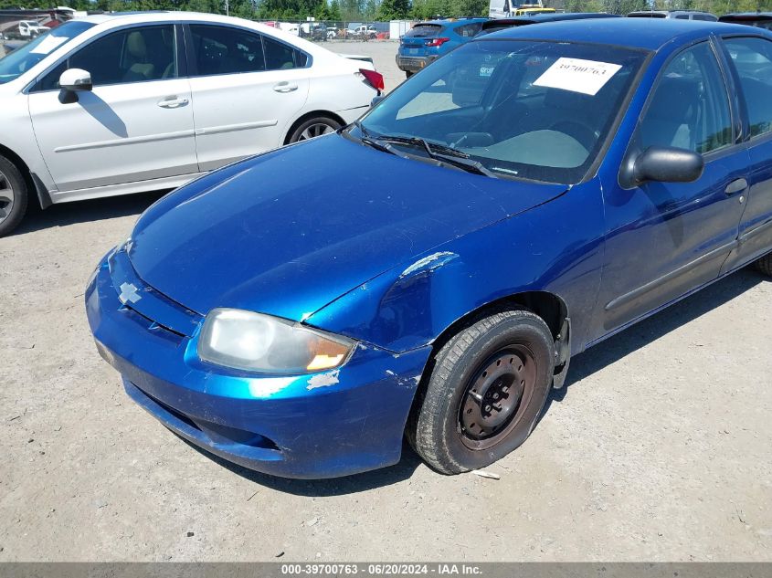 2004 Chevrolet Cavalier VIN: 1G1JC52F947344118 Lot: 39700763