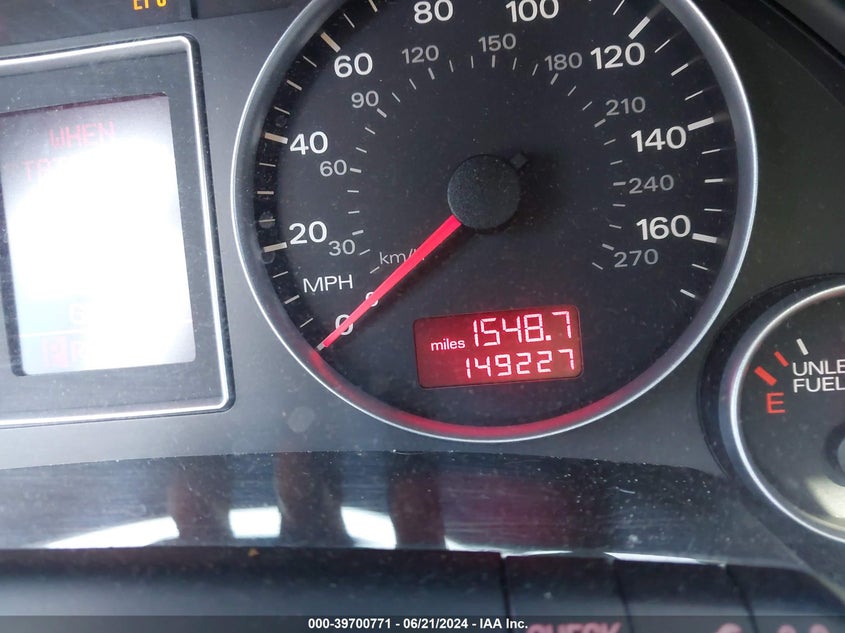 2006 Audi A4 2 Turbo VIN: WAUAF78E06A090052 Lot: 39700771