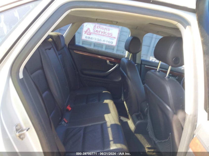 2006 Audi A4 2 Turbo VIN: WAUAF78E06A090052 Lot: 39700771