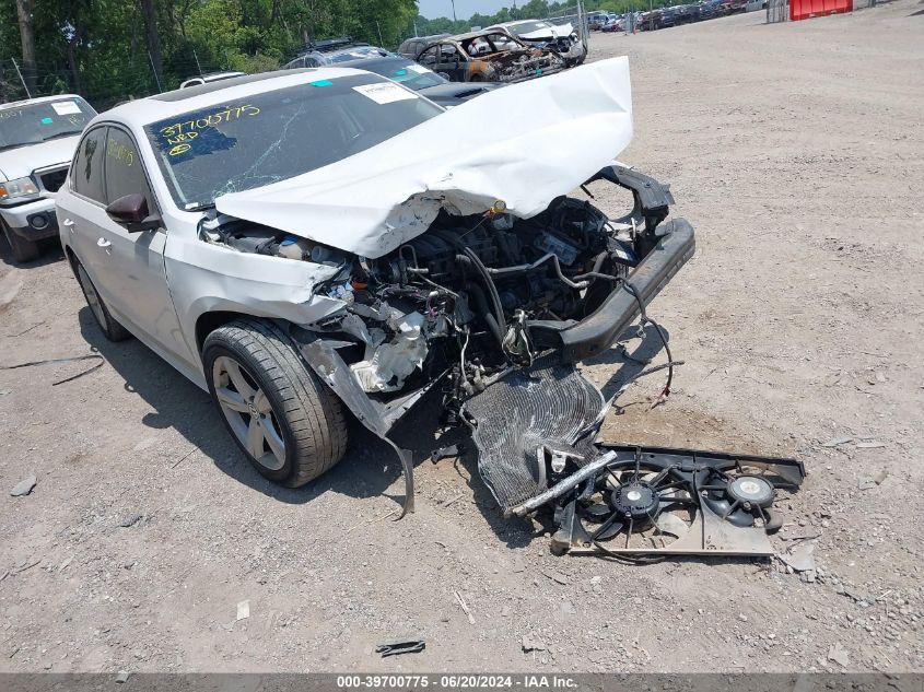 2013 Volkswagen Passat 2.5L Se VIN: 1VWBP7A36DC145356 Lot: 39700775