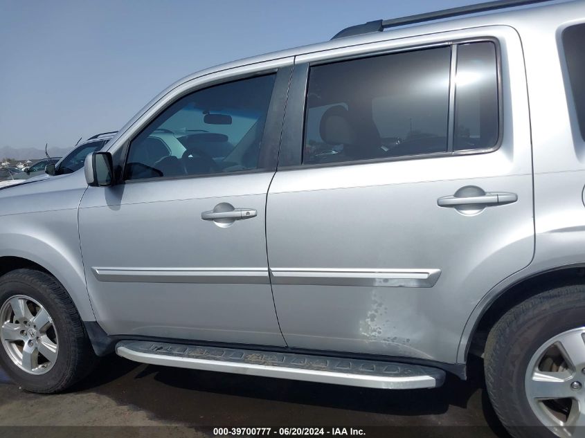 2011 Honda Pilot Ex VIN: 5FNYF3H44BB053945 Lot: 39700777