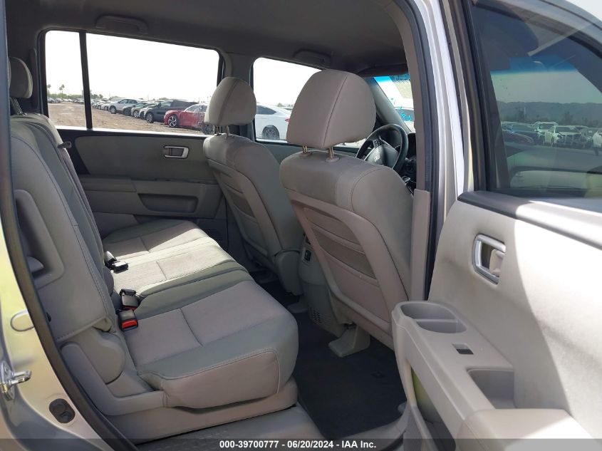 2011 Honda Pilot Ex VIN: 5FNYF3H44BB053945 Lot: 39700777