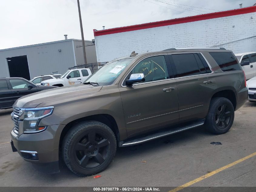 2015 Chevrolet Tahoe Ltz VIN: 1GNSKCKC7FR685752 Lot: 39700779