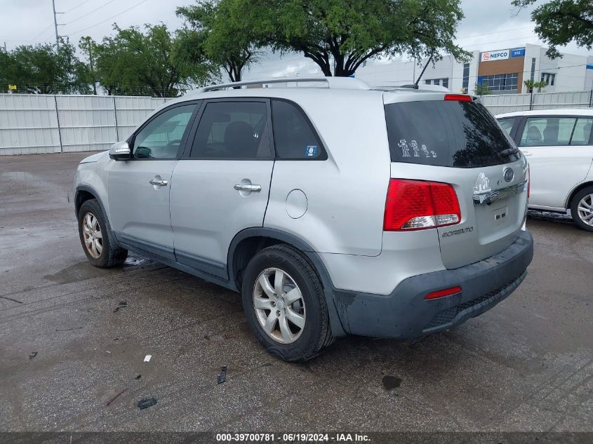 2011 Kia Sorento Lx VIN: 5XYKT3A15BG094530 Lot: 39700781