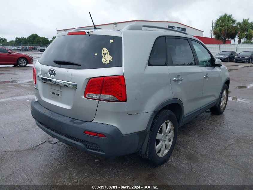 2011 Kia Sorento Lx VIN: 5XYKT3A15BG094530 Lot: 39700781