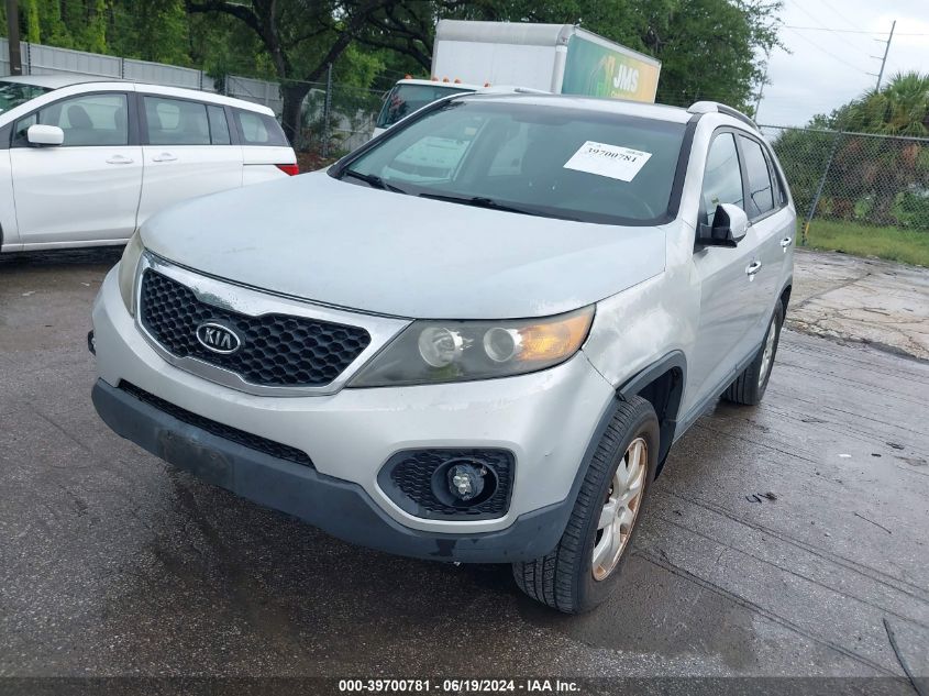 2011 Kia Sorento Lx VIN: 5XYKT3A15BG094530 Lot: 39700781