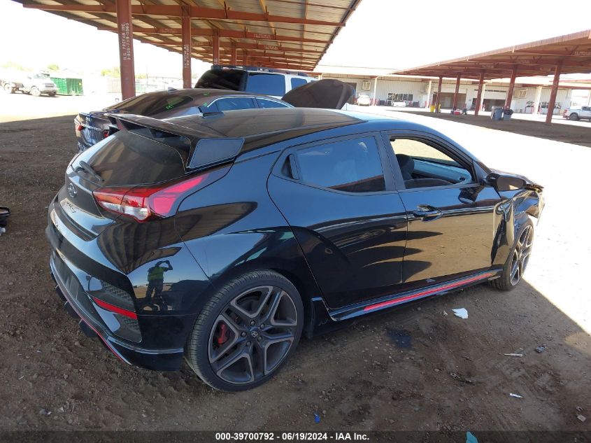 2019 Hyundai Veloster N VIN: KMHT36AHXKU003135 Lot: 39700792