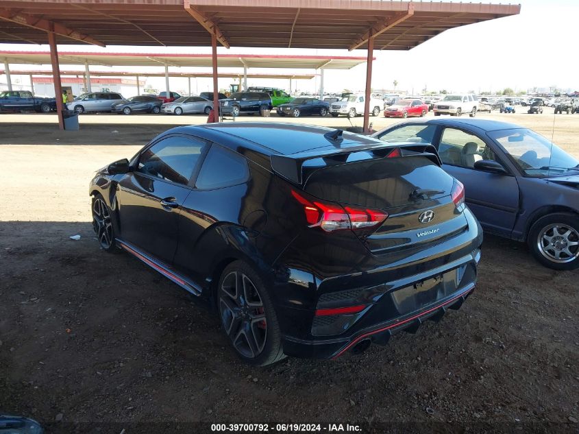 2019 Hyundai Veloster N VIN: KMHT36AHXKU003135 Lot: 39700792