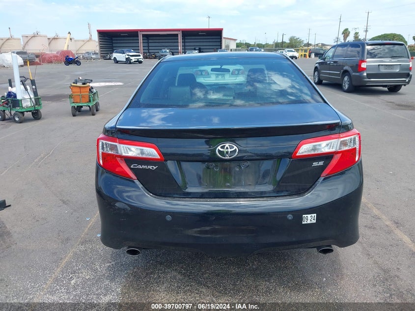 2012 Toyota Camry Se V6/Xle V6 VIN: 4T1BK1FK3CU013139 Lot: 39700797