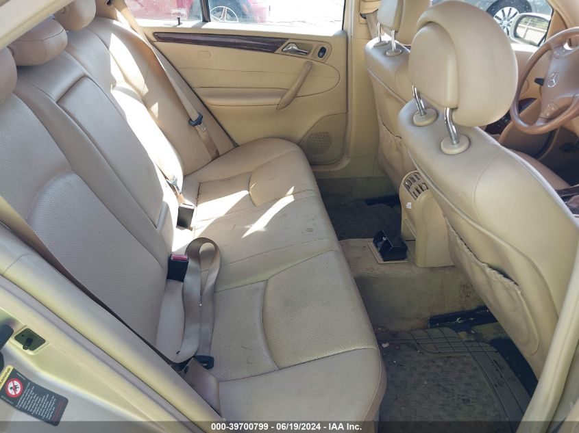 2003 Mercedes-Benz C 240 VIN: WDBRF61J53F391808 Lot: 39700799