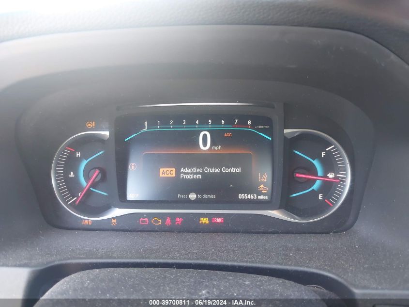 2020 Honda Pilot Awd Ex-L VIN: 5FNYF6H51LB017433 Lot: 39700811