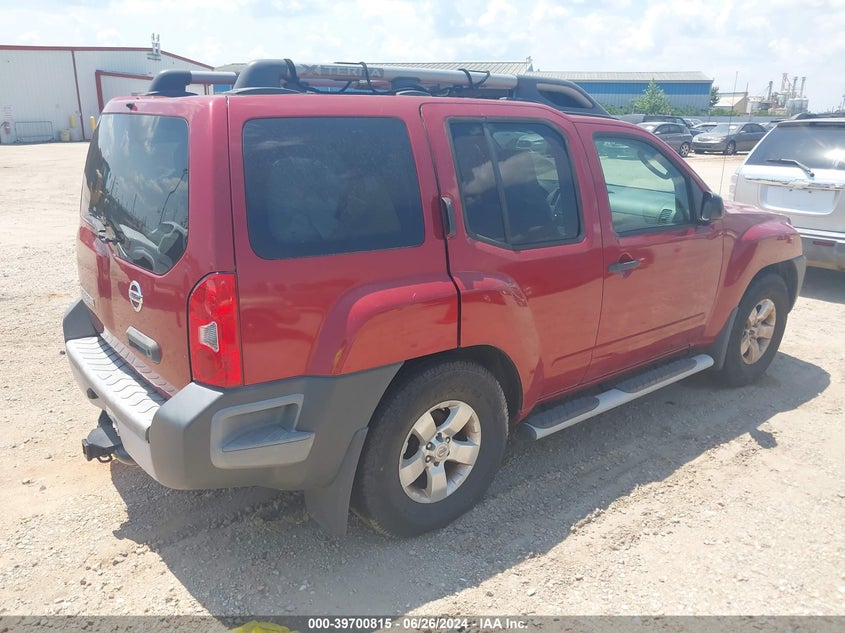 2010 Nissan Xterra S VIN: 5N1AN0NU2AC509701 Lot: 39700815