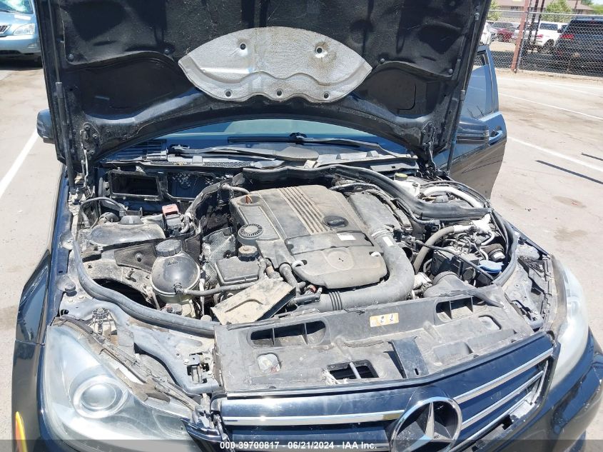 2012 Mercedes-Benz C 250 VIN: WDDGF4HB6CA644519 Lot: 39700817