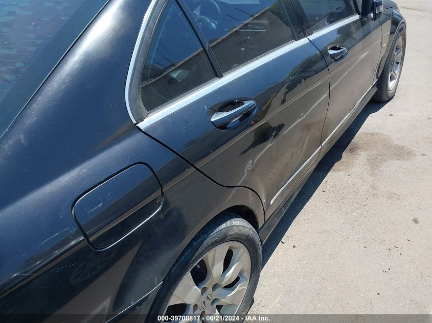 2012 Mercedes-Benz C 250 VIN: WDDGF4HB6CA644519 Lot: 39700817