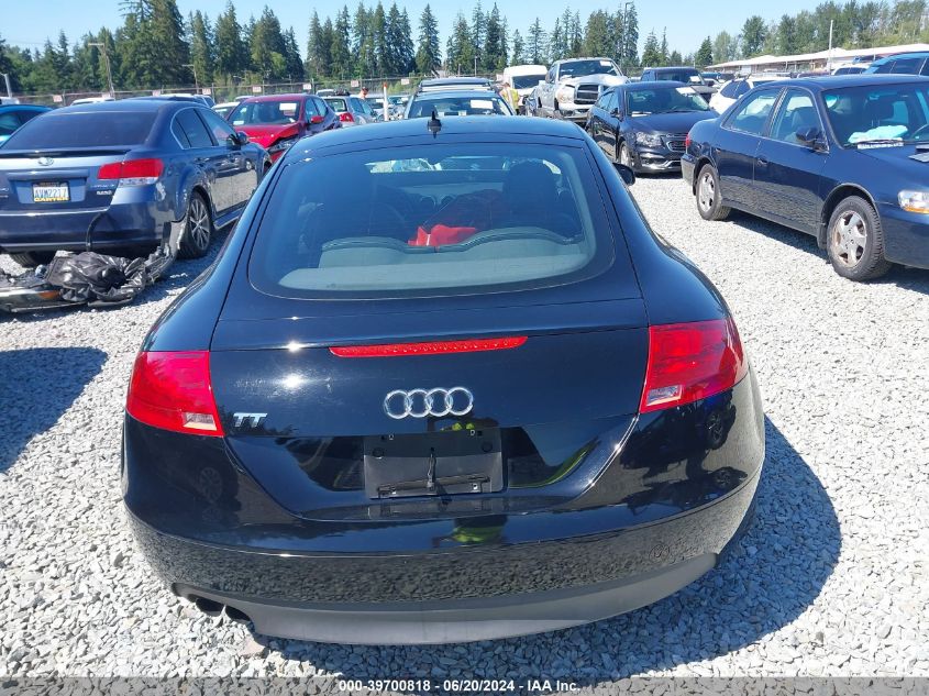 2009 Audi Tt 2.0T VIN: TRUAF38J891011844 Lot: 39700818