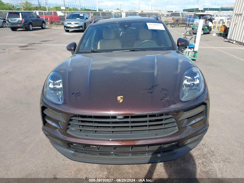 VIN WP1AA2A52MLB01986 2021 PORSCHE MACAN
