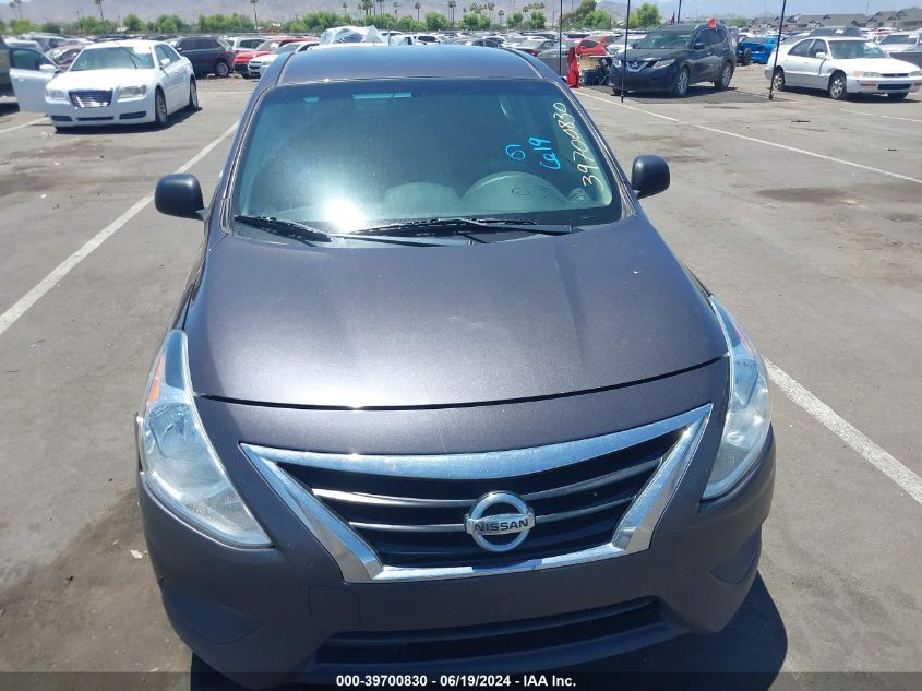 2015 Nissan Versa 1.6 S+ VIN: 3N1CN7AP2FL833302 Lot: 39700830