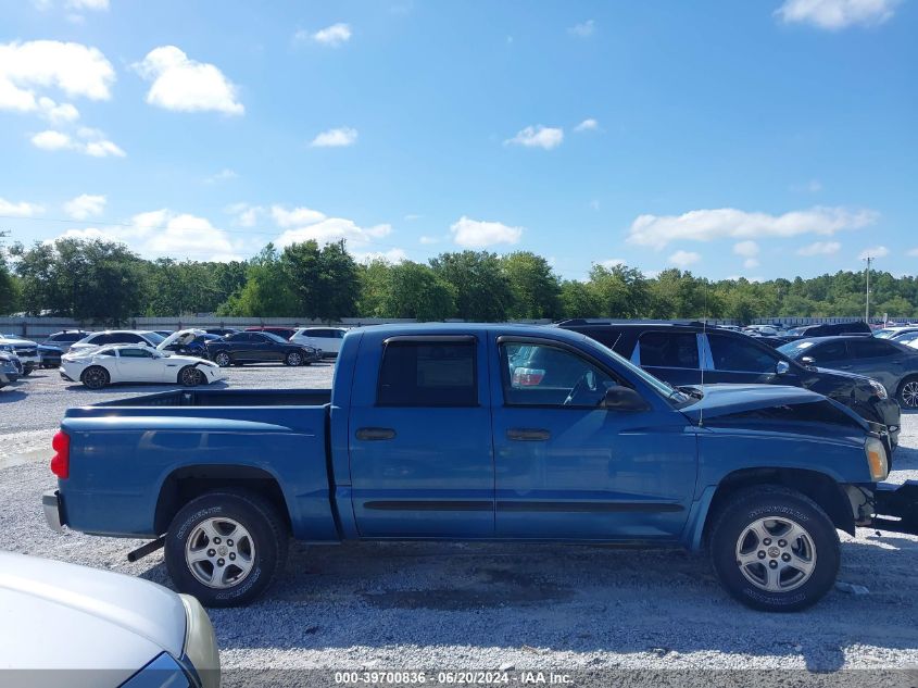 2006 Dodge Dakota Quad Slt VIN: 1D3HE48N66S523877 Lot: 39700836