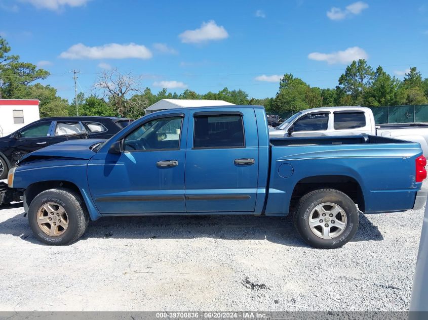 2006 Dodge Dakota Quad Slt VIN: 1D3HE48N66S523877 Lot: 39700836