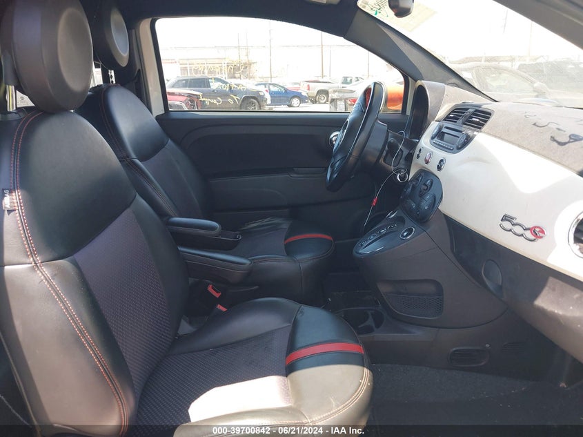 2014 Fiat 500E Battery Electric VIN: 3C3CFFGE3ET225396 Lot: 39700842