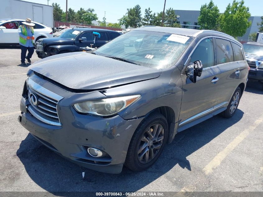 2013 Infiniti Jx35 VIN: 5N1AL0MM4DC350868 Lot: 39700843