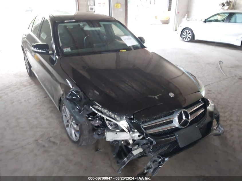 55SWF4KB8FU082695 2015 MERCEDES-BENZ C CLASS - Image 1