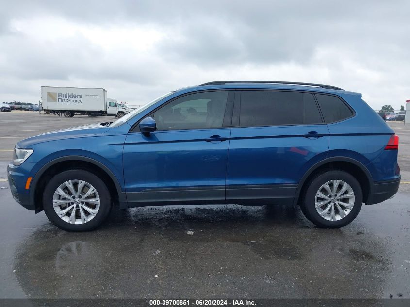 2020 Volkswagen Tiguan 2.0T S VIN: 3VV1B7AX4LM109423 Lot: 39700851