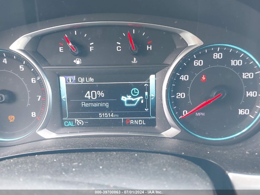 2018 Chevrolet Traverse 3Lt VIN: 1GNEVHKW8JJ263718 Lot: 39700863