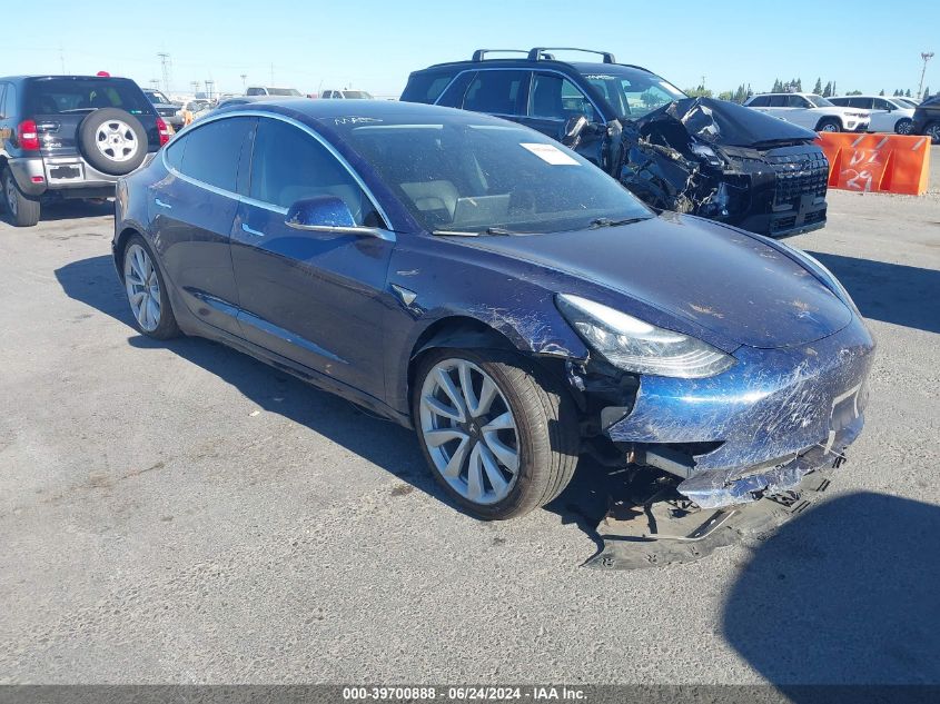 2017 Tesla Model 3 Long Range/Standard VIN: 5YJ3E1EA7HF003626 Lot: 39700888