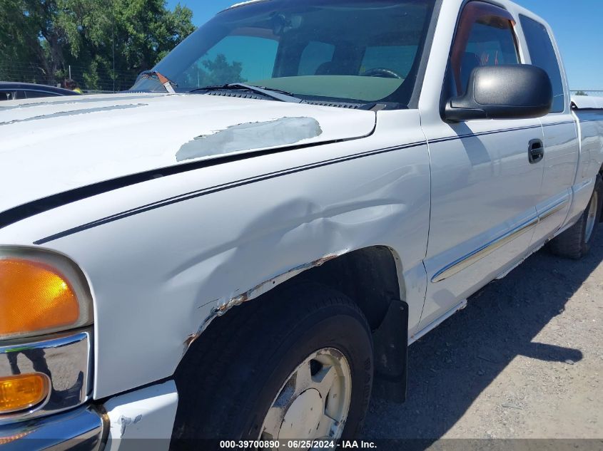 2003 GMC Sierra 1500 Sle VIN: 2GTEC19T931240656 Lot: 39700890