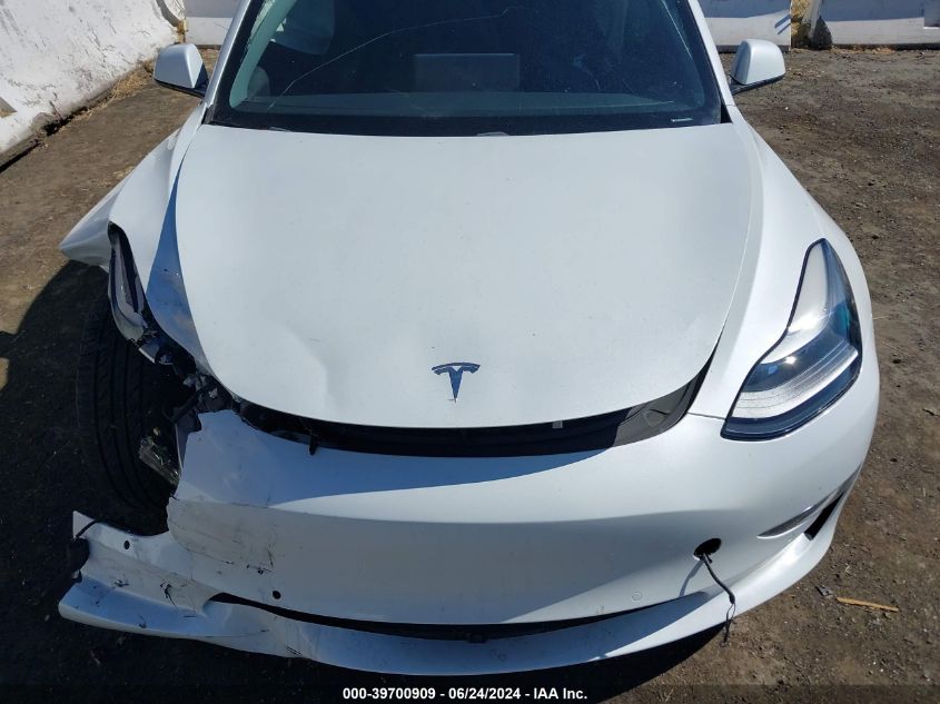 2021 Tesla Model 3 Standard Range Plus Rear-Wheel Drive VIN: 5YJ3E1EA9MF867393 Lot: 39700909