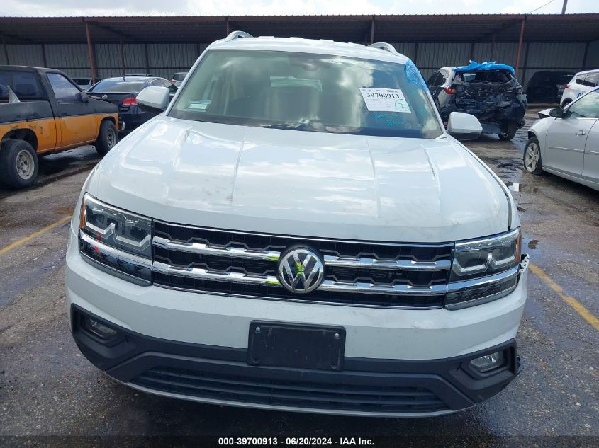 2019 Volkswagen Atlas Se VIN: 1V2UR2CA9KC568223 Lot: 39700913