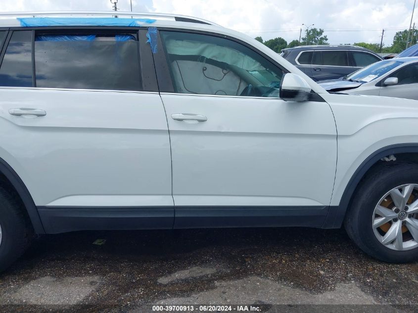 2019 Volkswagen Atlas Se VIN: 1V2UR2CA9KC568223 Lot: 39700913