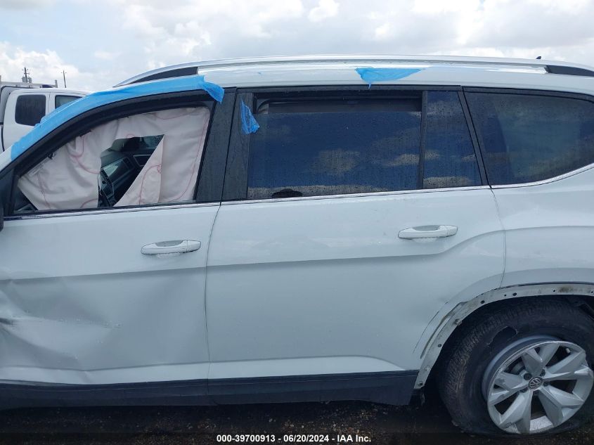 2019 Volkswagen Atlas Se VIN: 1V2UR2CA9KC568223 Lot: 39700913