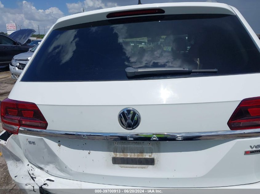 2019 Volkswagen Atlas Se VIN: 1V2UR2CA9KC568223 Lot: 39700913