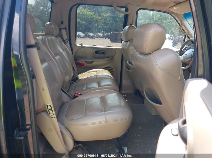 2001 Ford F-150 Harley-Davidson Edition/King Ranch Edition/Lariat/Xlt VIN: 1FTRW07L81KC26587 Lot: 39700915