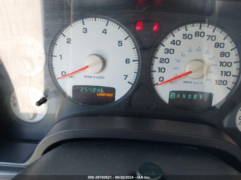 2002 Dodge Ram 1500 VIN: 3D7HA18Z92G189986 Lot: 39700921