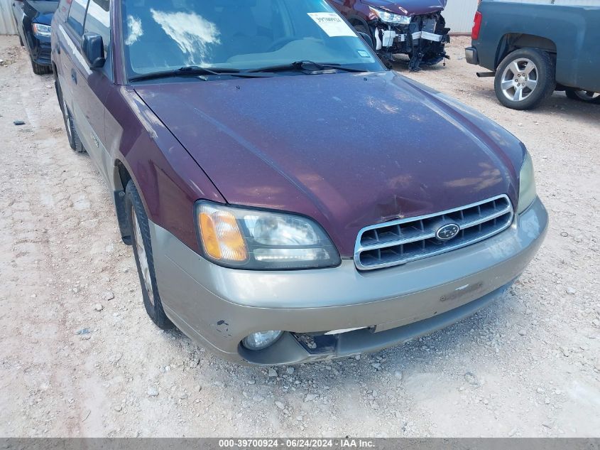 2000 Subaru Outback VIN: 4S3BH6659Y7669202 Lot: 39700924