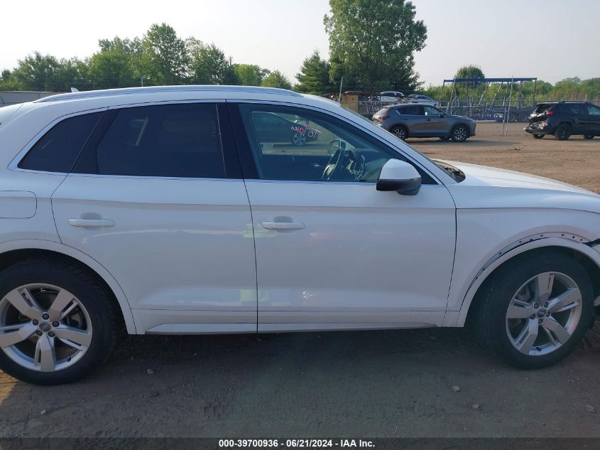 2019 Audi Q5 45 Premium VIN: WA1CNAFY2K2101513 Lot: 39700936